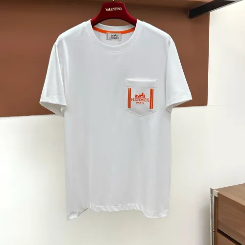 Wholesale Hermes T-Shirts Short Sleeved For Men #1470539 $60.00 USD, Wholesale Quality Replica Hermes T-Shirts