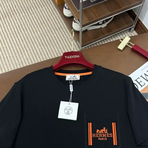 Replica Hermes T-Shirts Short Sleeved For Men #1470540 $60.00 USD for Wholesale