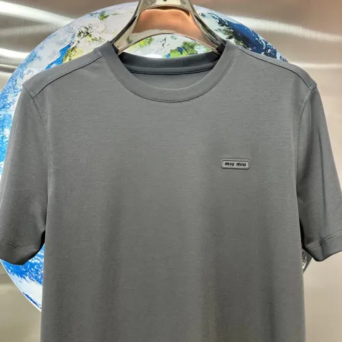 Replica MIU MIU T-Shirts Short Sleeved For Men #1470546 $72.00 USD for Wholesale