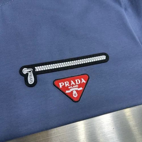 Replica Prada T-Shirts Short Sleeved For Men #1470548 $64.00 USD for Wholesale