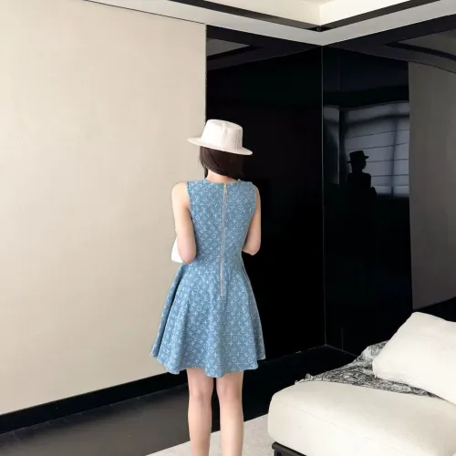 Replica Louis Vuitton LV Dresses Sleeveless For Women #1470579 $100.00 USD for Wholesale