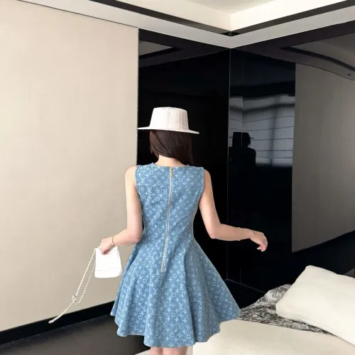 Replica Louis Vuitton LV Dresses Sleeveless For Women #1470579 $100.00 USD for Wholesale