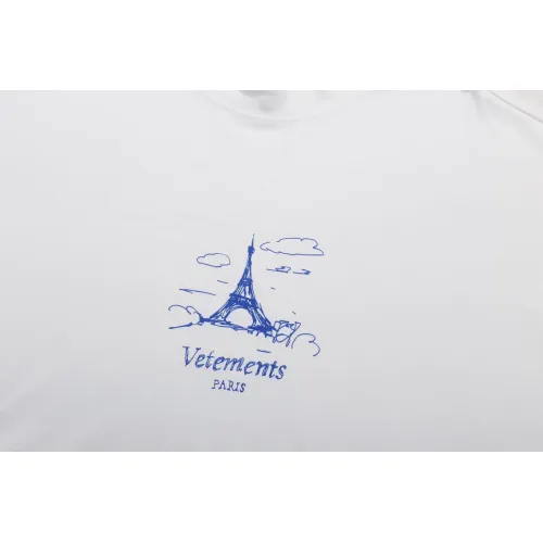 Replica VETEMENTS T-Shirts Short Sleeved For Unisex #1470590 $36.00 USD for Wholesale