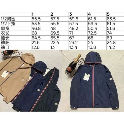 Replica Moncler Jackets Long Sleeved For Men #1470593 $102.00 USD for Wholesale