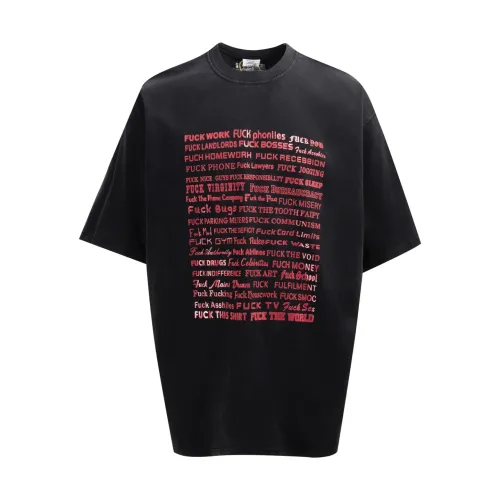 Wholesale VETEMENTS T-Shirts Short Sleeved For Unisex #1470594 $36.00 USD, Wholesale Quality Replica VETEMENTS T-Shirts