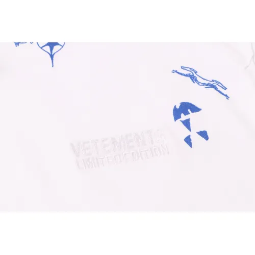 Replica VETEMENTS T-Shirts Short Sleeved For Unisex #1470596 $36.00 USD for Wholesale