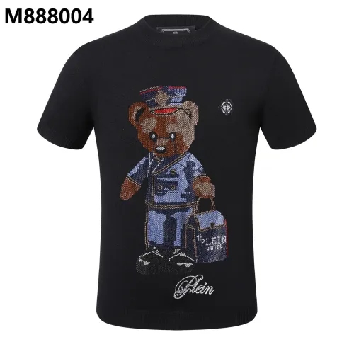 Wholesale Philipp Plein PP Sweaters Short Sleeved For Men #1470607 $39.00 USD, Wholesale Quality Replica Philipp Plein PP Sweaters