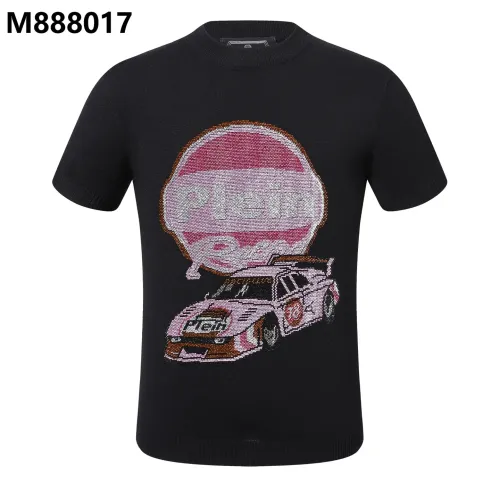 Wholesale Philipp Plein PP Sweaters Short Sleeved For Men #1470609 $39.00 USD, Wholesale Quality Replica Philipp Plein PP Sweaters
