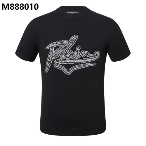 Wholesale Philipp Plein PP Sweaters Short Sleeved For Men #1470611 $39.00 USD, Wholesale Quality Replica Philipp Plein PP Sweaters