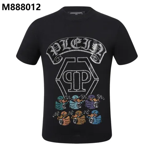Wholesale Philipp Plein PP Sweaters Short Sleeved For Men #1470615 $39.00 USD, Wholesale Quality Replica Philipp Plein PP Sweaters