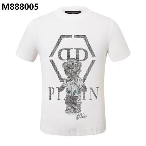 Wholesale Philipp Plein PP Sweaters Short Sleeved For Men #1470616 $39.00 USD, Wholesale Quality Replica Philipp Plein PP Sweaters