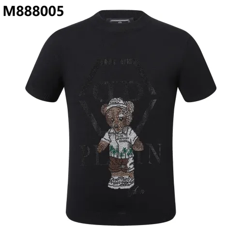 Wholesale Philipp Plein PP Sweaters Short Sleeved For Men #1470617 $39.00 USD, Wholesale Quality Replica Philipp Plein PP Sweaters