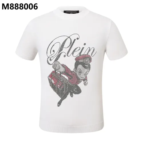 Wholesale Philipp Plein PP Sweaters Short Sleeved For Men #1470624 $39.00 USD, Wholesale Quality Replica Philipp Plein PP Sweaters