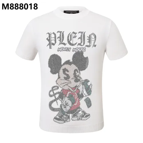 Wholesale Philipp Plein PP Sweaters Short Sleeved For Men #1470626 $39.00 USD, Wholesale Quality Replica Philipp Plein PP Sweaters