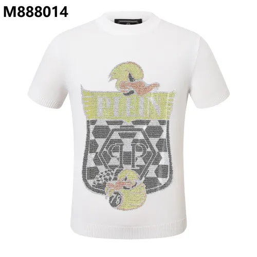Wholesale Philipp Plein PP Sweaters Short Sleeved For Men #1470628 $39.00 USD, Wholesale Quality Replica Philipp Plein PP Sweaters