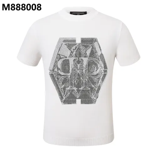 Wholesale Philipp Plein PP Sweaters Short Sleeved For Men #1470634 $39.00 USD, Wholesale Quality Replica Philipp Plein PP Sweaters