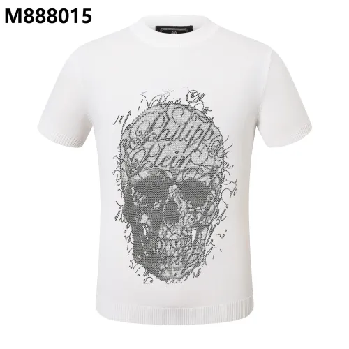 Wholesale Philipp Plein PP Sweaters Short Sleeved For Men #1470636 $39.00 USD, Wholesale Quality Replica Philipp Plein PP Sweaters
