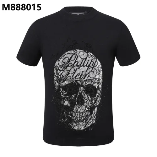 Wholesale Philipp Plein PP Sweaters Short Sleeved For Men #1470637 $39.00 USD, Wholesale Quality Replica Philipp Plein PP Sweaters
