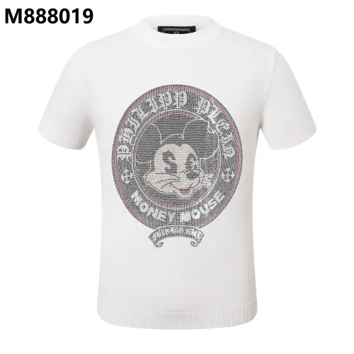Wholesale Philipp Plein PP Sweaters Short Sleeved For Men #1470638 $39.00 USD, Wholesale Quality Replica Philipp Plein PP Sweaters