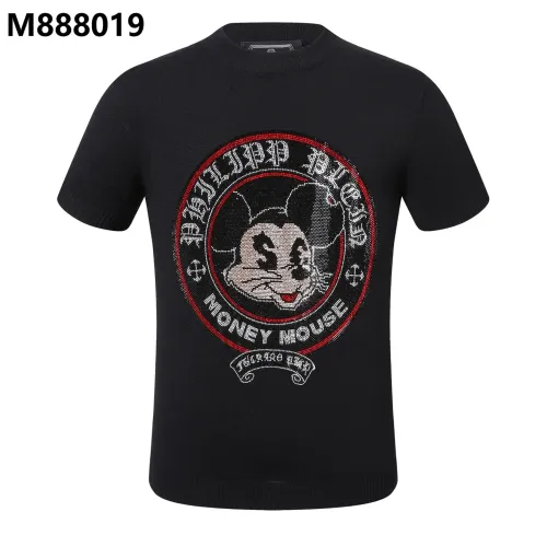 Wholesale Philipp Plein PP Sweaters Short Sleeved For Men #1470639 $39.00 USD, Wholesale Quality Replica Philipp Plein PP Sweaters
