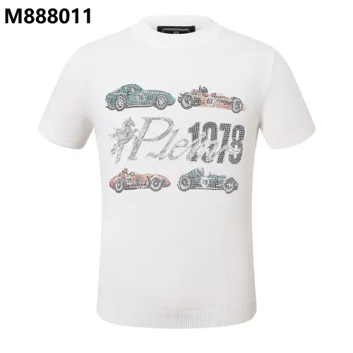 Wholesale Philipp Plein PP Sweaters Short Sleeved For Men #1470640 $39.00 USD, Wholesale Quality Replica Philipp Plein PP Sweaters