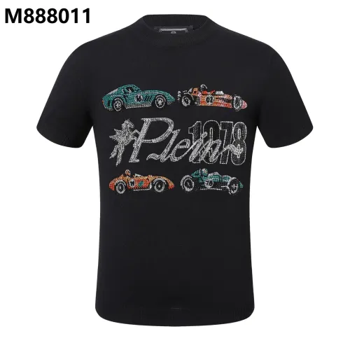 Wholesale Philipp Plein PP Sweaters Short Sleeved For Men #1470641 $39.00 USD, Wholesale Quality Replica Philipp Plein PP Sweaters