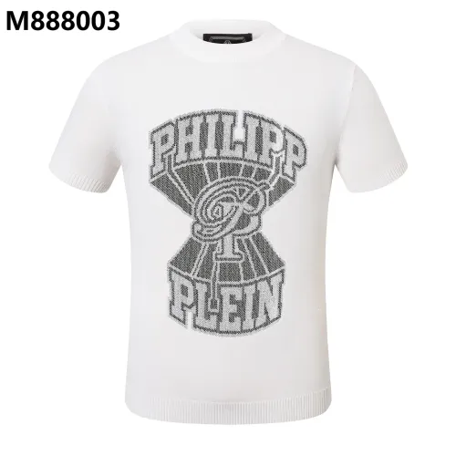 Wholesale Philipp Plein PP Sweaters Short Sleeved For Men #1470644 $39.00 USD, Wholesale Quality Replica Philipp Plein PP Sweaters