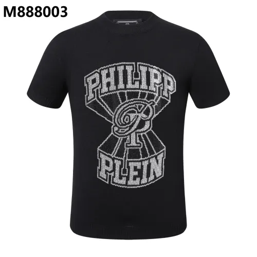 Wholesale Philipp Plein PP Sweaters Short Sleeved For Men #1470645 $39.00 USD, Wholesale Quality Replica Philipp Plein PP Sweaters