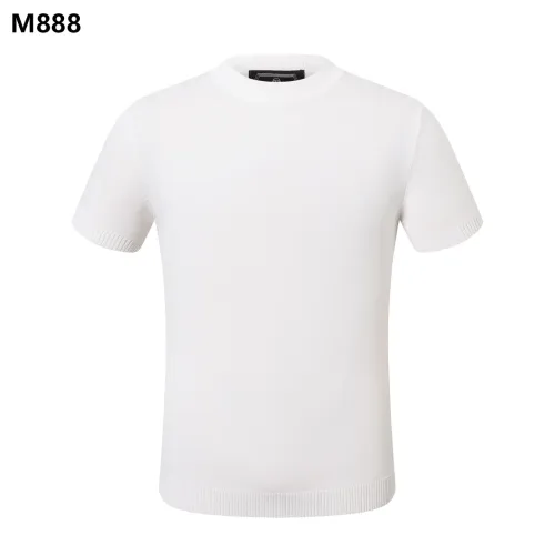 Wholesale Philipp Plein PP Sweaters Short Sleeved For Men #1470650 $39.00 USD, Wholesale Quality Replica Philipp Plein PP Sweaters
