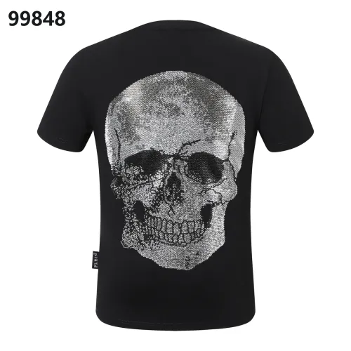 Wholesale Philipp Plein PP Oversize T-Shirts Short Sleeved For Men #1470655 $38.00 USD, Wholesale Quality Replica Philipp Plein PP T-Shirts