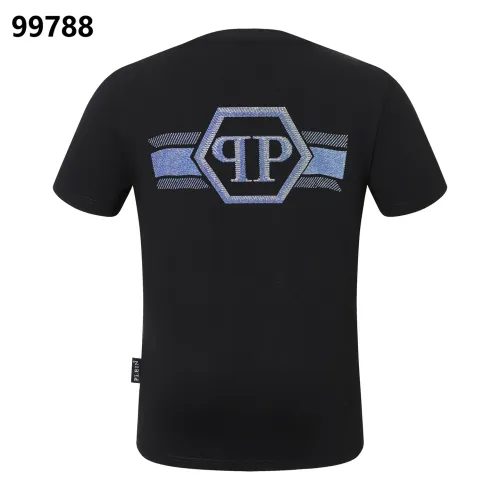 Wholesale Philipp Plein PP Oversize T-Shirts Short Sleeved For Men #1470659 $38.00 USD, Wholesale Quality Replica Philipp Plein PP T-Shirts