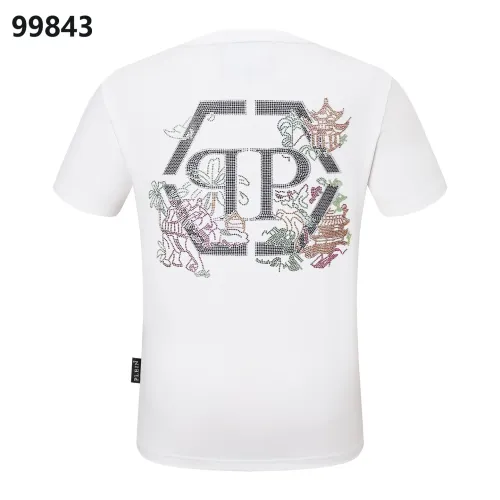 Wholesale Philipp Plein PP Oversize T-Shirts Short Sleeved For Men #1470662 $38.00 USD, Wholesale Quality Replica Philipp Plein PP T-Shirts
