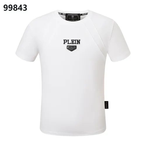 Replica Philipp Plein PP Oversize T-Shirts Short Sleeved For Men #1470662 $38.00 USD for Wholesale