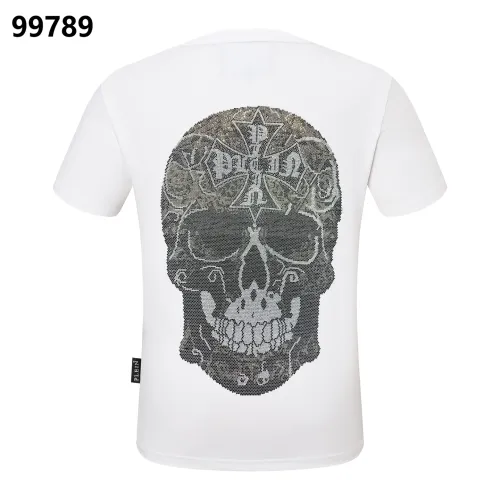 Wholesale Philipp Plein PP Oversize T-Shirts Short Sleeved For Men #1470666 $38.00 USD, Wholesale Quality Replica Philipp Plein PP T-Shirts