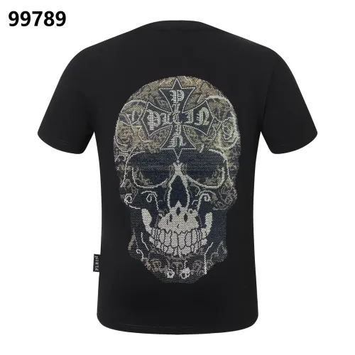 Wholesale Philipp Plein PP Oversize T-Shirts Short Sleeved For Men #1470667 $38.00 USD, Wholesale Quality Replica Philipp Plein PP T-Shirts