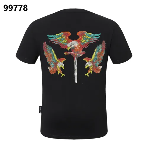 Wholesale Philipp Plein PP Oversize T-Shirts Short Sleeved For Men #1470669 $38.00 USD, Wholesale Quality Replica Philipp Plein PP T-Shirts