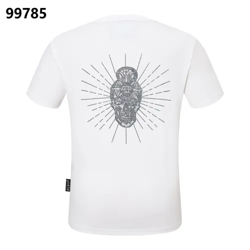 Wholesale Philipp Plein PP Oversize T-Shirts Short Sleeved For Men #1470670 $38.00 USD, Wholesale Quality Replica Philipp Plein PP T-Shirts