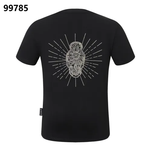 Wholesale Philipp Plein PP Oversize T-Shirts Short Sleeved For Men #1470671 $38.00 USD, Wholesale Quality Replica Philipp Plein PP T-Shirts