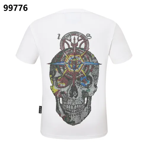 Wholesale Philipp Plein PP Oversize T-Shirts Short Sleeved For Men #1470672 $38.00 USD, Wholesale Quality Replica Philipp Plein PP T-Shirts