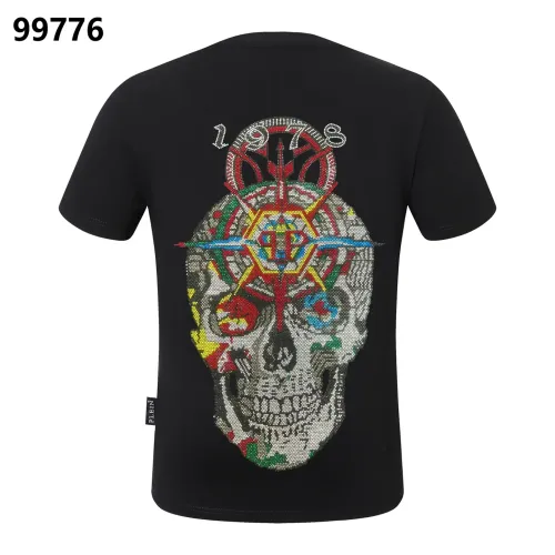 Wholesale Philipp Plein PP Oversize T-Shirts Short Sleeved For Men #1470673 $38.00 USD, Wholesale Quality Replica Philipp Plein PP T-Shirts