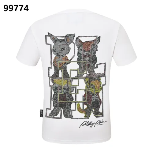 Wholesale Philipp Plein PP Oversize T-Shirts Short Sleeved For Men #1470676 $38.00 USD, Wholesale Quality Replica Philipp Plein PP T-Shirts
