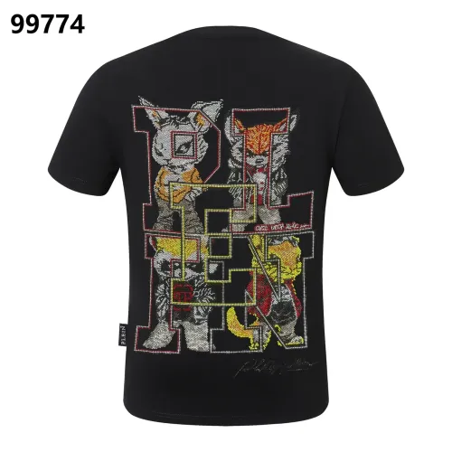 Wholesale Philipp Plein PP Oversize T-Shirts Short Sleeved For Men #1470677 $38.00 USD, Wholesale Quality Replica Philipp Plein PP T-Shirts