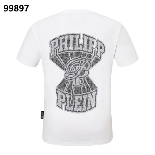 Wholesale Philipp Plein PP Oversize T-Shirts Short Sleeved For Men #1470678 $38.00 USD, Wholesale Quality Replica Philipp Plein PP T-Shirts
