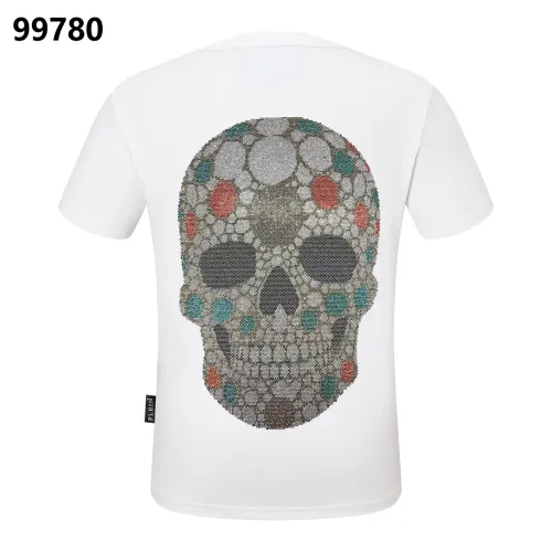 Wholesale Philipp Plein PP Oversize T-Shirts Short Sleeved For Men #1470684 $38.00 USD, Wholesale Quality Replica Philipp Plein PP T-Shirts
