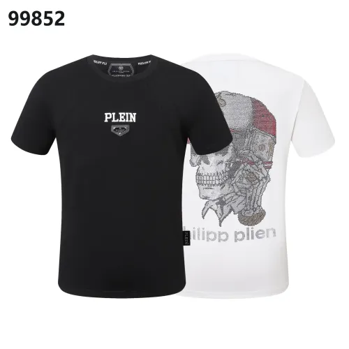 Replica Philipp Plein PP Oversize T-Shirts Short Sleeved For Men #1470686 $38.00 USD for Wholesale