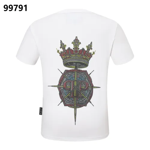 Wholesale Philipp Plein PP Oversize T-Shirts Short Sleeved For Men #1470690 $38.00 USD, Wholesale Quality Replica Philipp Plein PP T-Shirts