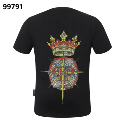 Wholesale Philipp Plein PP Oversize T-Shirts Short Sleeved For Men #1470691 $38.00 USD, Wholesale Quality Replica Philipp Plein PP T-Shirts