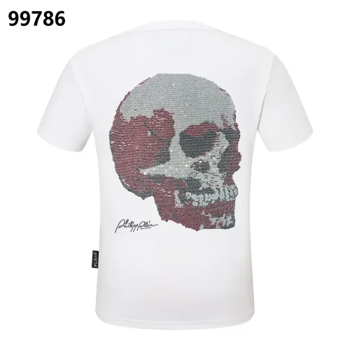 Wholesale Philipp Plein PP Oversize T-Shirts Short Sleeved For Men #1470692 $38.00 USD, Wholesale Quality Replica Philipp Plein PP T-Shirts