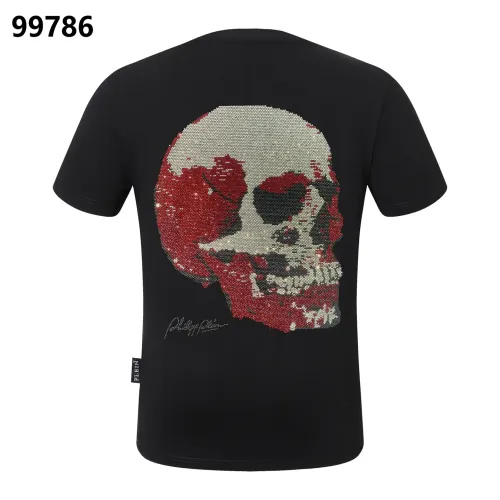 Wholesale Philipp Plein PP Oversize T-Shirts Short Sleeved For Men #1470693 $38.00 USD, Wholesale Quality Replica Philipp Plein PP T-Shirts
