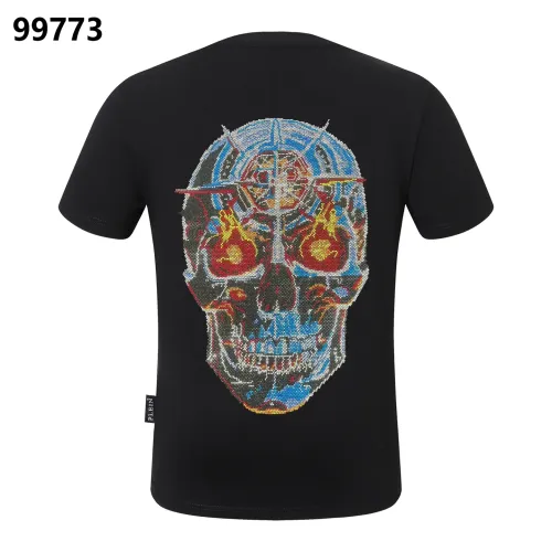 Wholesale Philipp Plein PP Oversize T-Shirts Short Sleeved For Men #1470695 $38.00 USD, Wholesale Quality Replica Philipp Plein PP T-Shirts